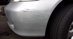 Scratched Bumper Areas - Repair Marks Without Full Replacement