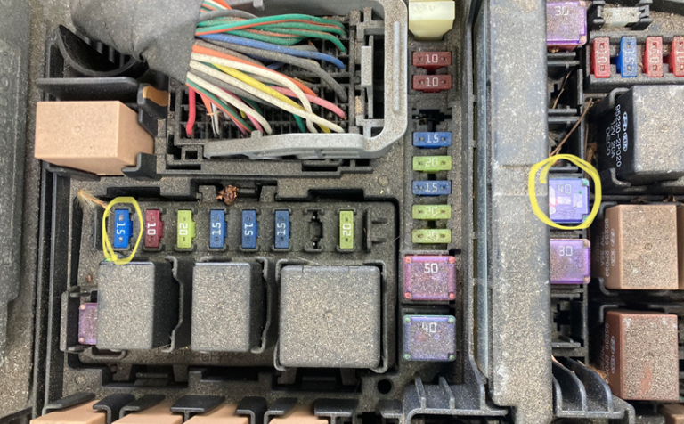 Broken Horn Problems – Check Fuse Relay and Wiring