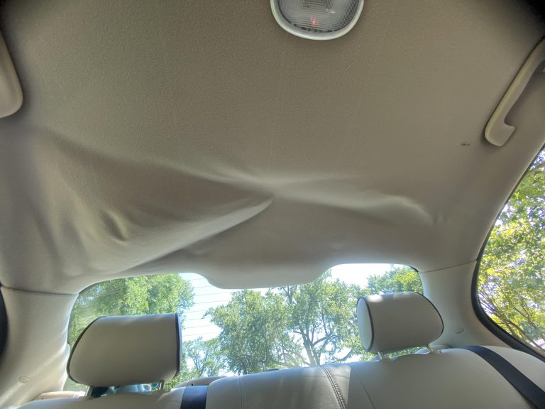 Loose Headliner Fabric – Repair Sagging Before It Worsens